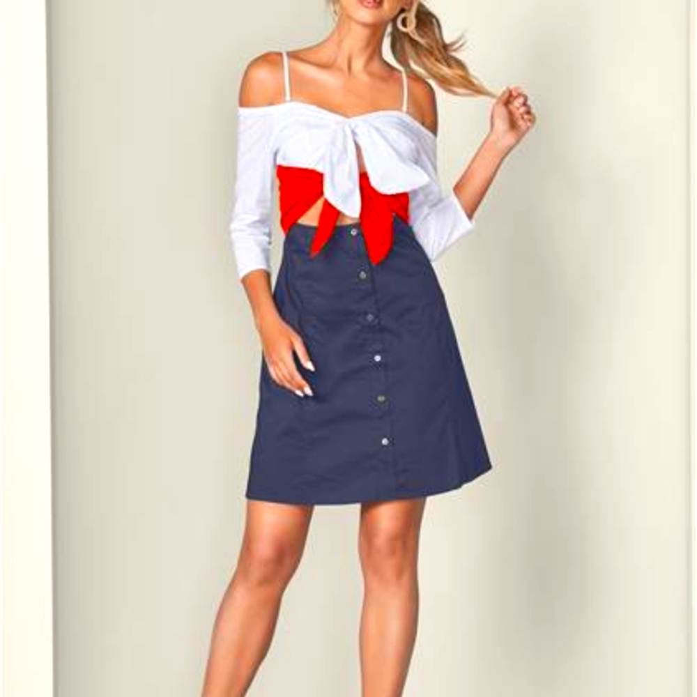 Venus Tie Detail Shirt Dress